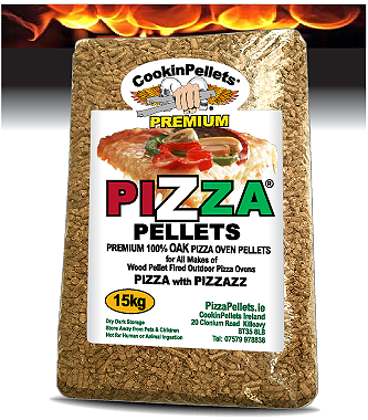 15Kg Premium 100% Oak Pizza Pellets® Bulk Bag