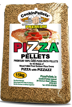 15Kg Premium 100% Oak Pizza Pellets® Bulk Bag
