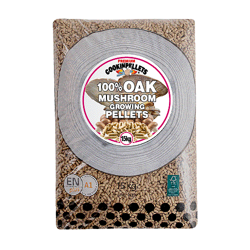 15kg Premium 100% Oak Mushroom Growing Pellets