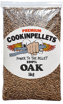 5Kg Premium 100% Oak CookinPellets®  Resealable Pack