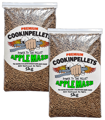 10kg Premium Apple Mash CookinPellets® (2 x 5kg)